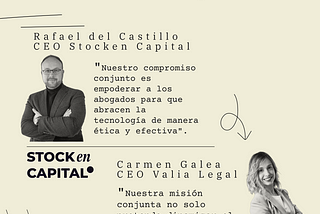 Anunciamos la colaboración entre la firma Valía Legal y Stocken Capital