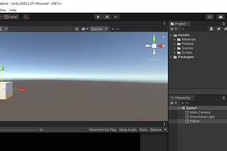 Player Movement in Unity
