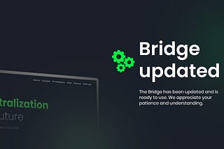 STRONGHANDS BRIDGE UPDATE