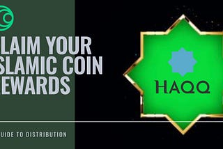 Guide to Claim Distribution of Islamic Coin Community Rewards