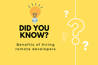The Benefits of Hiring Remote Software Developers