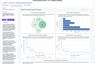 Generative AI Comes to Looker via Vertex AI and BigQuery BQML