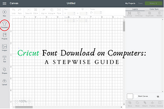 cricut font download