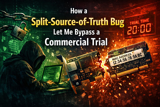 How a Split-Source-of-Truth Bug Let Me Bypass a Commercial Trial