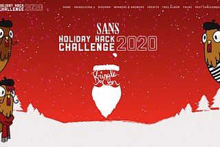 SANS Holiday Hack Challenge 2020 ข้อ 11