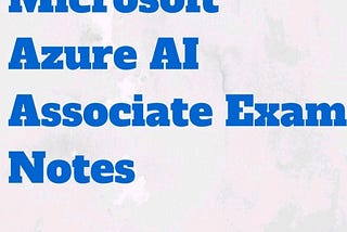 Microsoft Azure AI 900, AI102 exam!