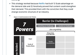 Power 1 — What is compelling to understand about [[Scale Economics]] is when you take bets to…