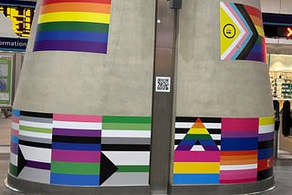 Hideous queer display at London Bridge has bigots quaking in their boots
