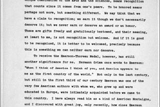 When the World is at Stake: Arendt on The Value of Emersonian Wisdom