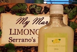 Crema de limoncello