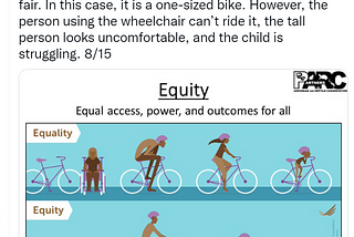 It describes the meaning of Equity