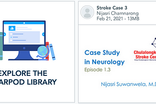 Self paced case study for medical students