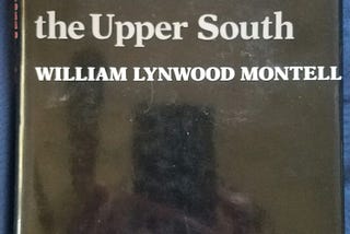 A photo of William Lynwood Montell’s book “Killings — Folk Justice in the Upper South.”