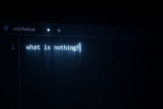 I am Nothing