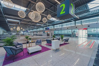 Lotnisko jako pierwszy punkt reprezentujący Katowice i region