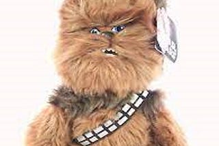 WOOKEY, a character in Star Wars films. Image of doll eBay