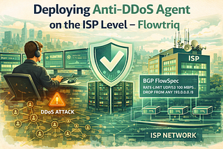 Deploying Anti-DDoS Agent on the ISP Level — Flowtriq