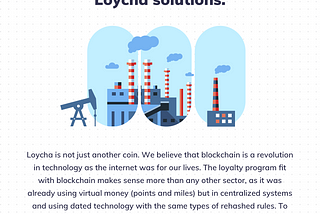 Current loyalty problems and Loycha solutions.