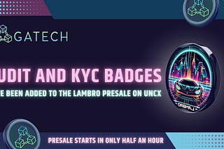 Lambro's presale on UNCX has commenced, offering a unique opportunity for investors to get involved…