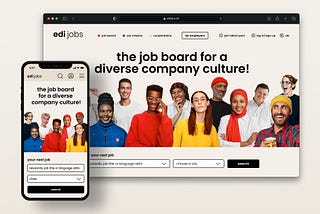 edijobs.de — a job board that promotes equity, diversity & inclusion at work!