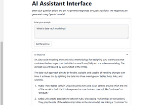 Building an AI Assistant with Snowflake and OpenAI: A Step-by-Step Guide