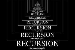 What is recursion?