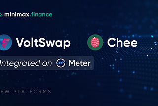 New Blockchain — Minimax.Finance Launched on Meter!