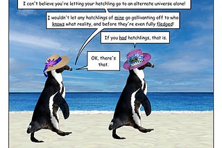 Pengcognito: Well they’re penguins so they don’t actually _fly_ the nest.