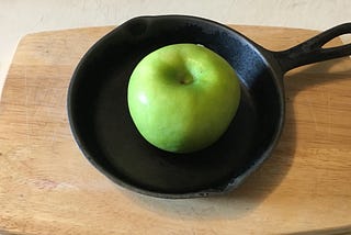 Cast Iron Apple Crumble