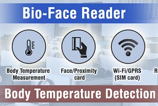 Biometric Face Reader Attendance With Thermal Temperature Screening