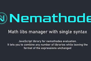 One lib to rule them all (nemathode.js)