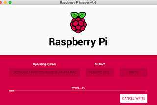 安裝 Raspberry Pi OS (64 bit) beta