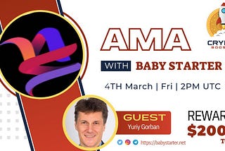 AMA Crypto Booster With BabyStarter