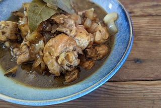 Chicken Adobo: Esteban de los Reyes Style