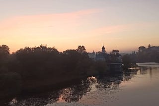 Колишня вул. Чекістів, Вінниця, 14.10.23 Вигляд на річку П. Буг
