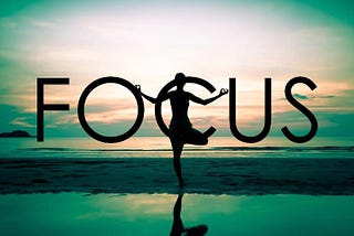 Zen-like focus.