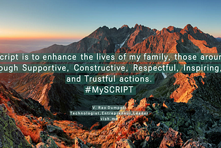 #MySCRIPT