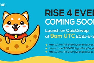 RISE4E Is Coming Soon.