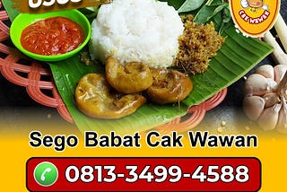 Call 0813–3499–4588, Catering 15rb Mojokerto