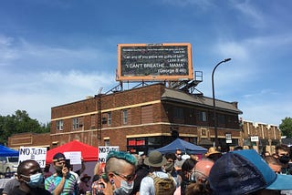 In Defiance of City Plans to Reopen Streets, “The People” Present a List of Demands.