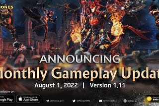 Gameplay Update Version 1.11