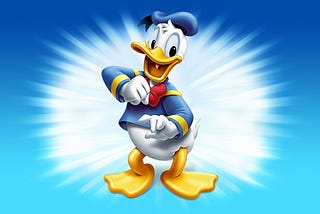 Pato Donald (Donald Duck en el original inglés) es un personaje de Disney, caracterizado como un…