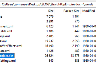 MS Office File Formats — Advanced Malicious Document (Maldoc) Techniques