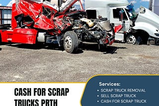 Cash For Scrap Trucks Perth