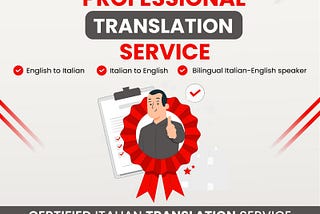 Italian to English Translation Services