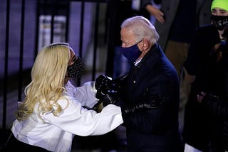 Biden & Gaga Excites Pittsburgh Fans