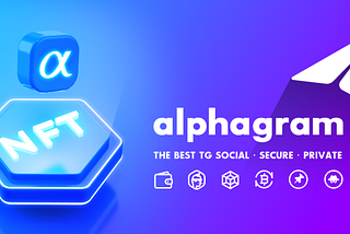 alphagram with MetaMask connection