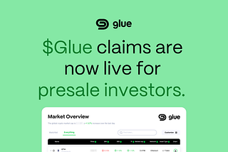 $GLUE claims are now live for all presale investors!