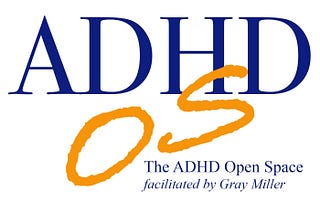 The logo and announcement for the ADHD Open Space.