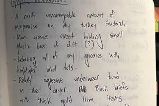 What I Want to Write